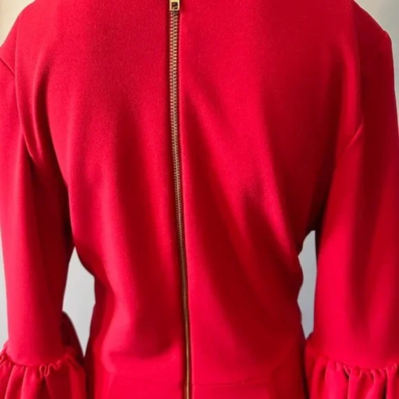 BETSY ADAMS RED DRESS - Picture 6 of 7